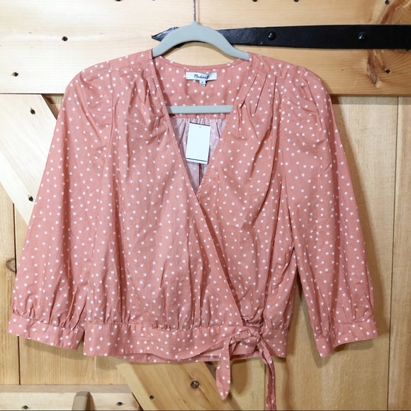 madewell | star scatter wrap shirt - Picture 4 of 7